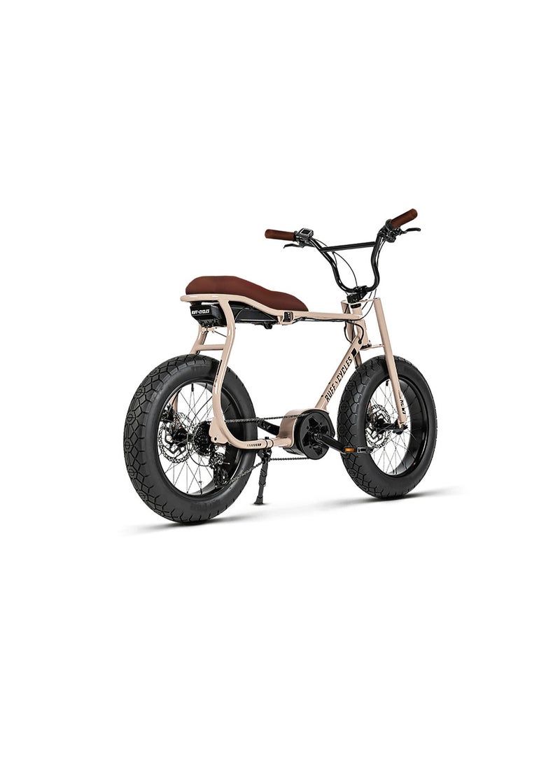 Ruff Cycles Lil'Buddy Men's E-Bike, Bosch Active Line Motor, Fano Grey, Cruiser Style, Fat Tyres - Image 3